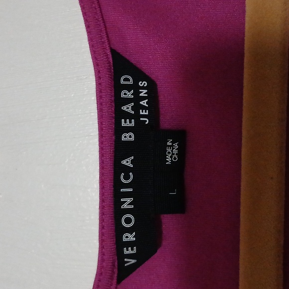 Veronica‎ Beard Women's Pink Ruched Top - Picture 5 of 8